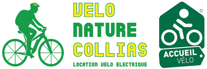 Logo Vélo Nature Collias & Accueil Vélo